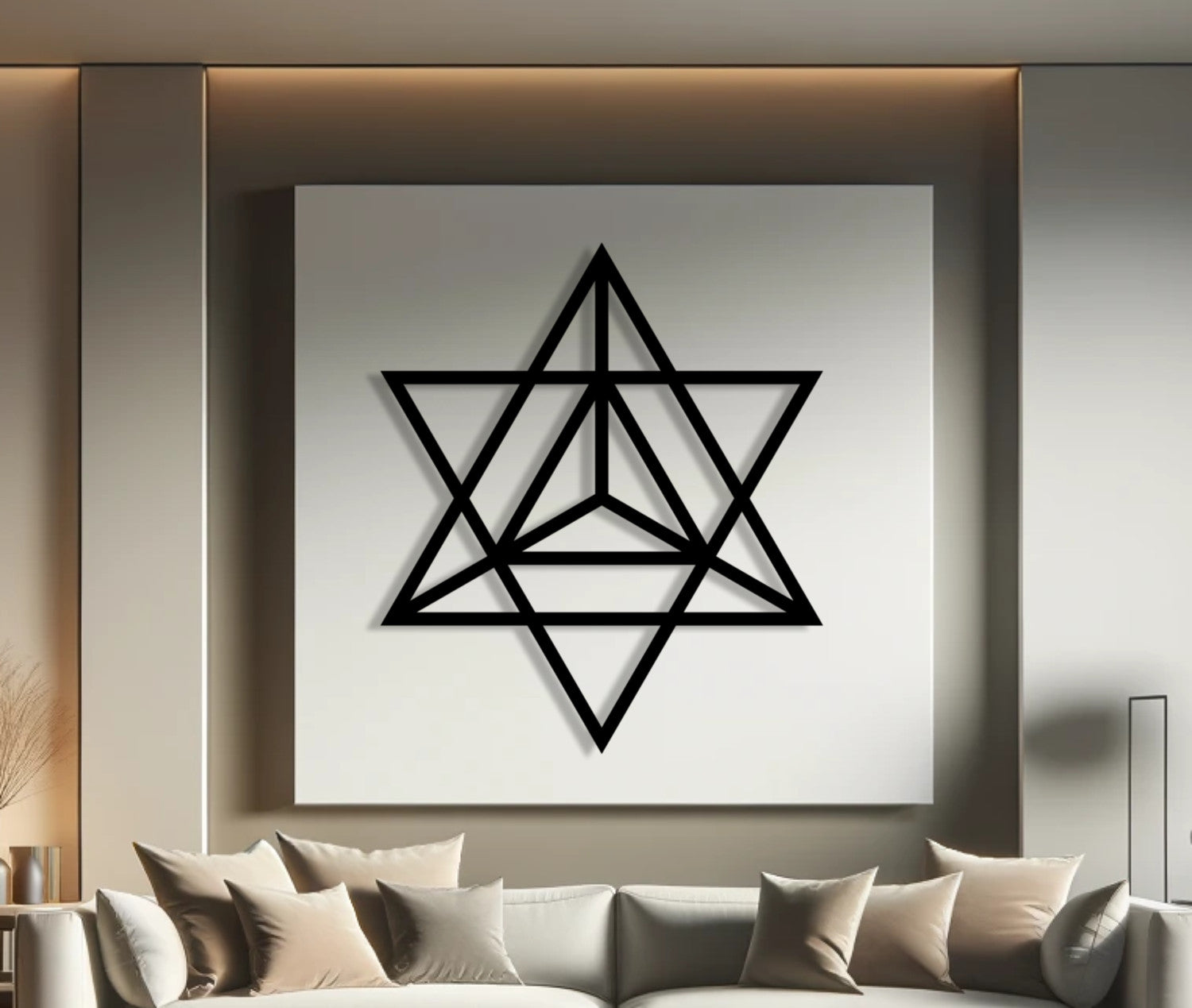 Sacred Geometry Metal Wall Art sale